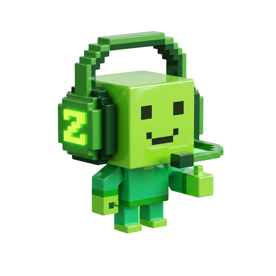 Mascote Zenix gamer com headset e o Z da marca